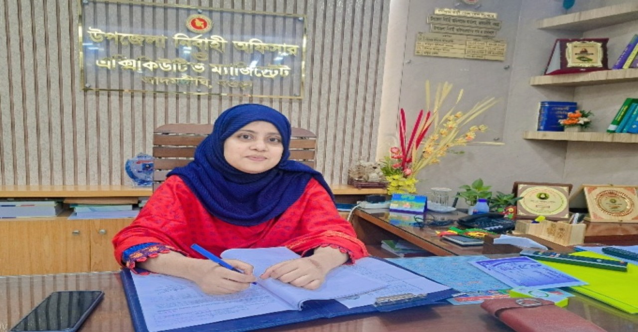 উন্নয়ন ও মানবিকতায় অনন্য উপজেলা নির্বাহী অফিসার মাসুমা বেগম, মুগ্ধ বগুড়ার, আদমদীঘিবাসী
