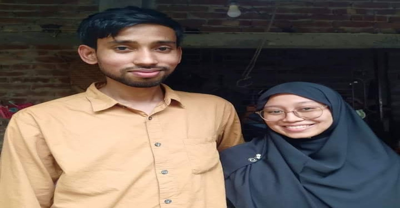 প্রেমের টানে ইন্দোনেশীয় তরুণী জয়পুরহাটের, ক্ষেতলালে