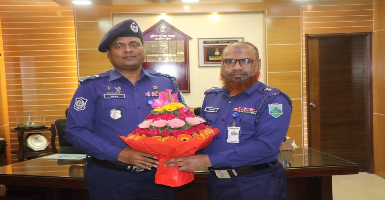 বগুড়ার নবাগত পুলিশ সুপার হিসেবে মির্জা সায়েম মাহমুদ, পিপিএম-এঁর দায়িত্ব গ্রহণ