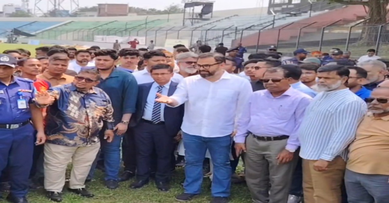 বগুড়ায় শিগগিরই শহীদ চান্দু স্টেডিয়ামের উন্নয়ন কাজ শুরু করা হবে: প্রতিমন্ত্রী আমিনুল