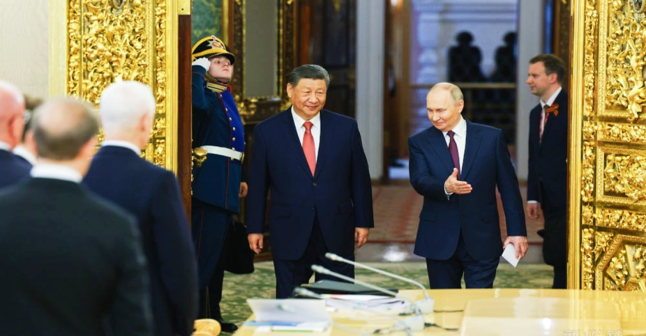 মস্কোয় বৈঠকে চীনা ও রাশিয়ার প্রেসিডেন্ট