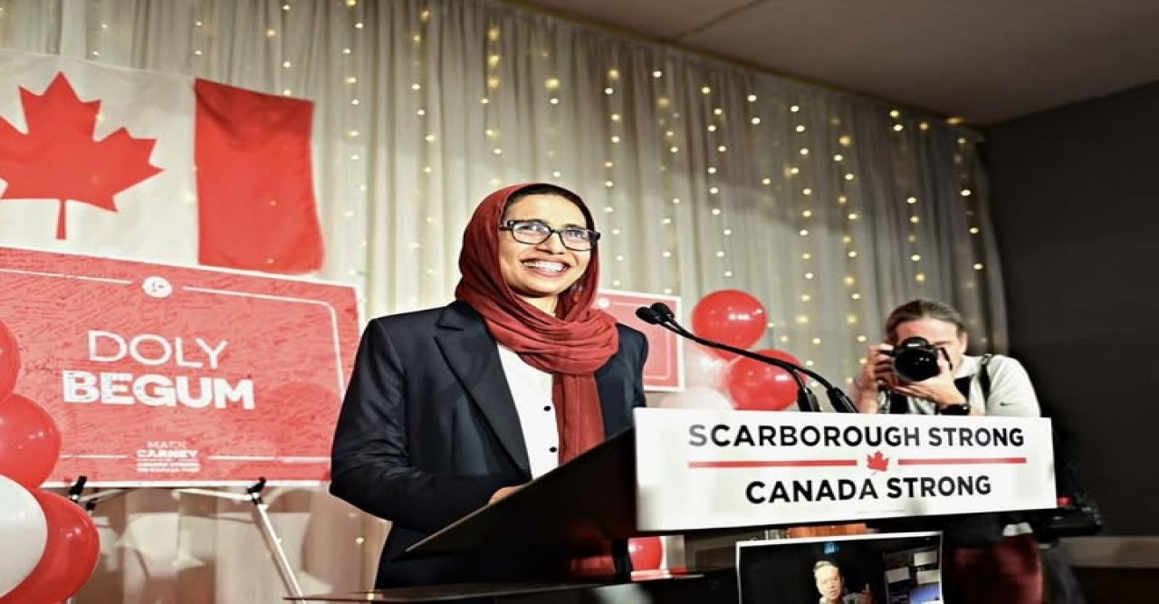 কানাডার রাজনীতিতে ডলি বেগমের চমক