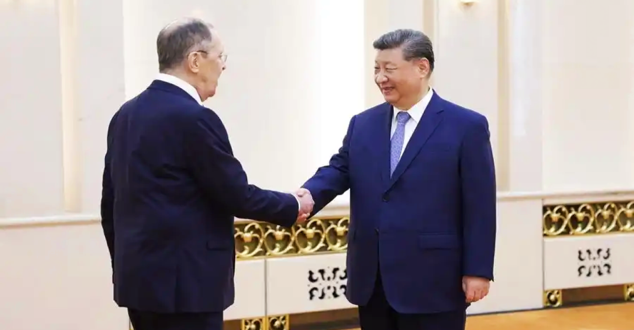 বেইজিংয়ে রুশ পররাষ্ট্রমন্ত্রীর সাথে সি’র সাক্ষাৎ