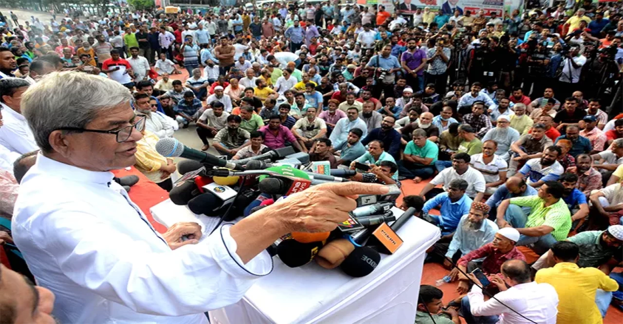 রাজনীতি সরকারের সময় শেষ হয়ে গেছে:মির্জা ফখরুল ইসলাম আলমগীর