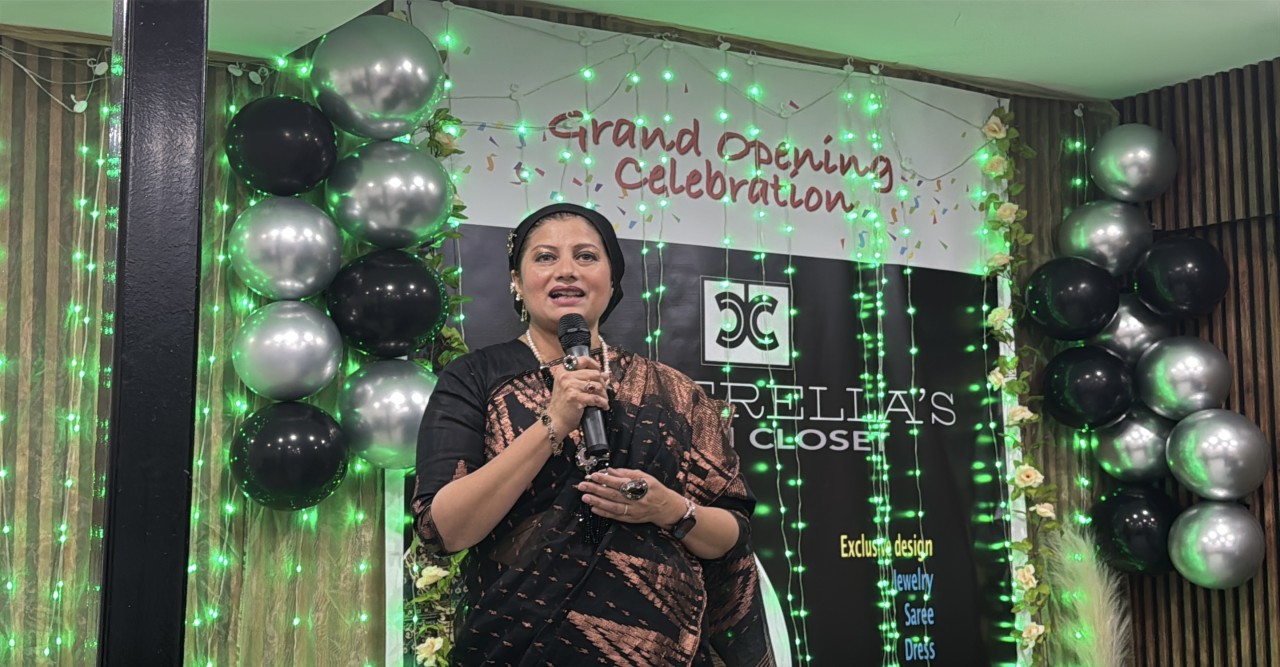 উৎসবমুখর পরিবেশে ‘সিন্ডেলা’স ড্রিম ক্লোজেট’-এর শো রুম গ্র্যান্ড ওপেনিং