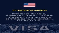 স্টুডেন্ট ভিসাধারীদের প্রতি যুক্তরাষ্ট্রের কঠোর বার্তা
