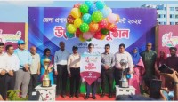 ফেনীতে জেলা প্রশাসক গোল্ডকাপ ফুটবল টুর্নামেন্ট শুরু