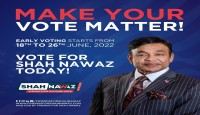 VOTE FOR OUR DEAR FRIEND AND LEADER SHAH NAWAZ