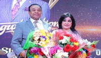 ফুলেল শুভেচ্ছায় অভিনন্দিত লায়ন শাহ নেওয়াজ