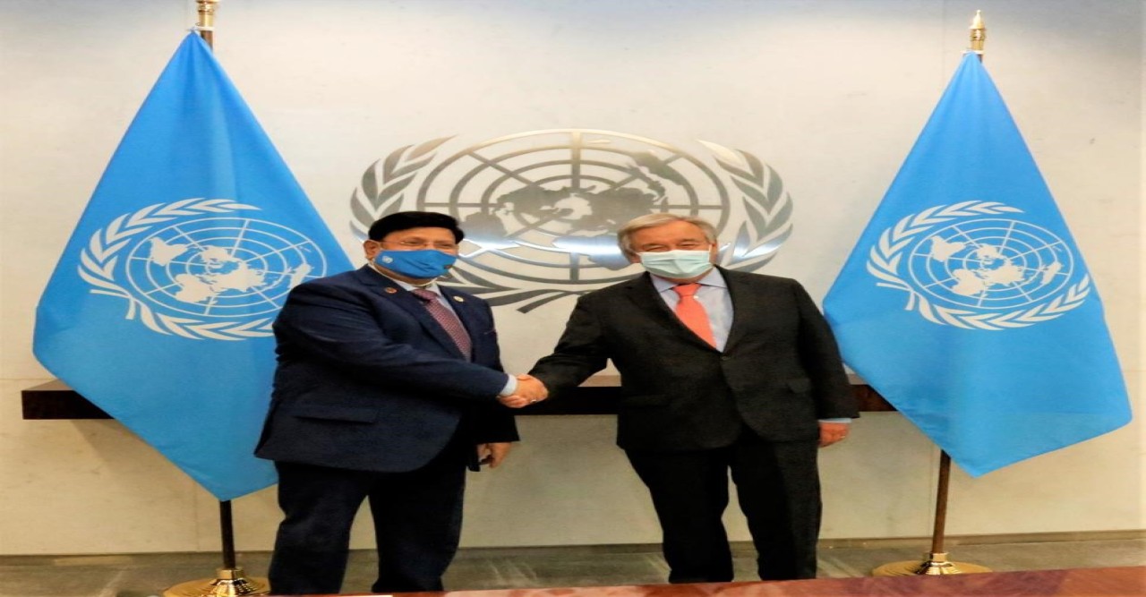 Foreign Minister Dr. A K Abdul Momen urges to make the world free from the threat of  nuclear weapons