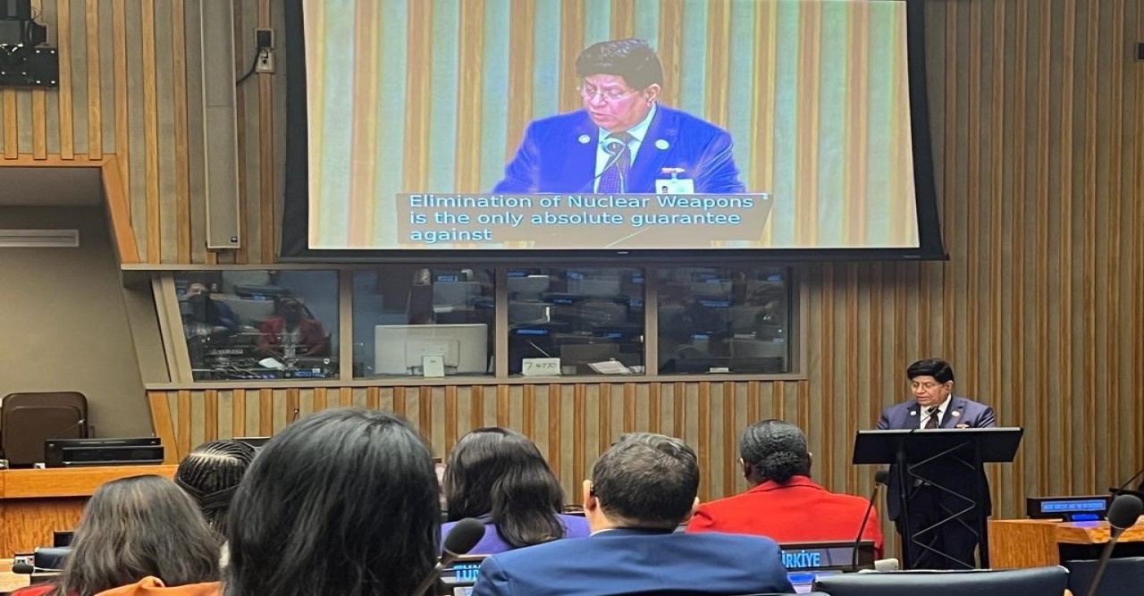 Bangladesh Foreign Minister Calls for Global Commitment to Eliminate nuclear  weapons on International Day for Nuclear Disarmament