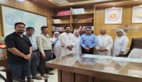 রাজশাহী জেলা প্রশাসকের সাথে ধর্মপ্রদেশের বিশপ জের্ভাস রোজারিওর সৌজন্য সাক্ষাৎ